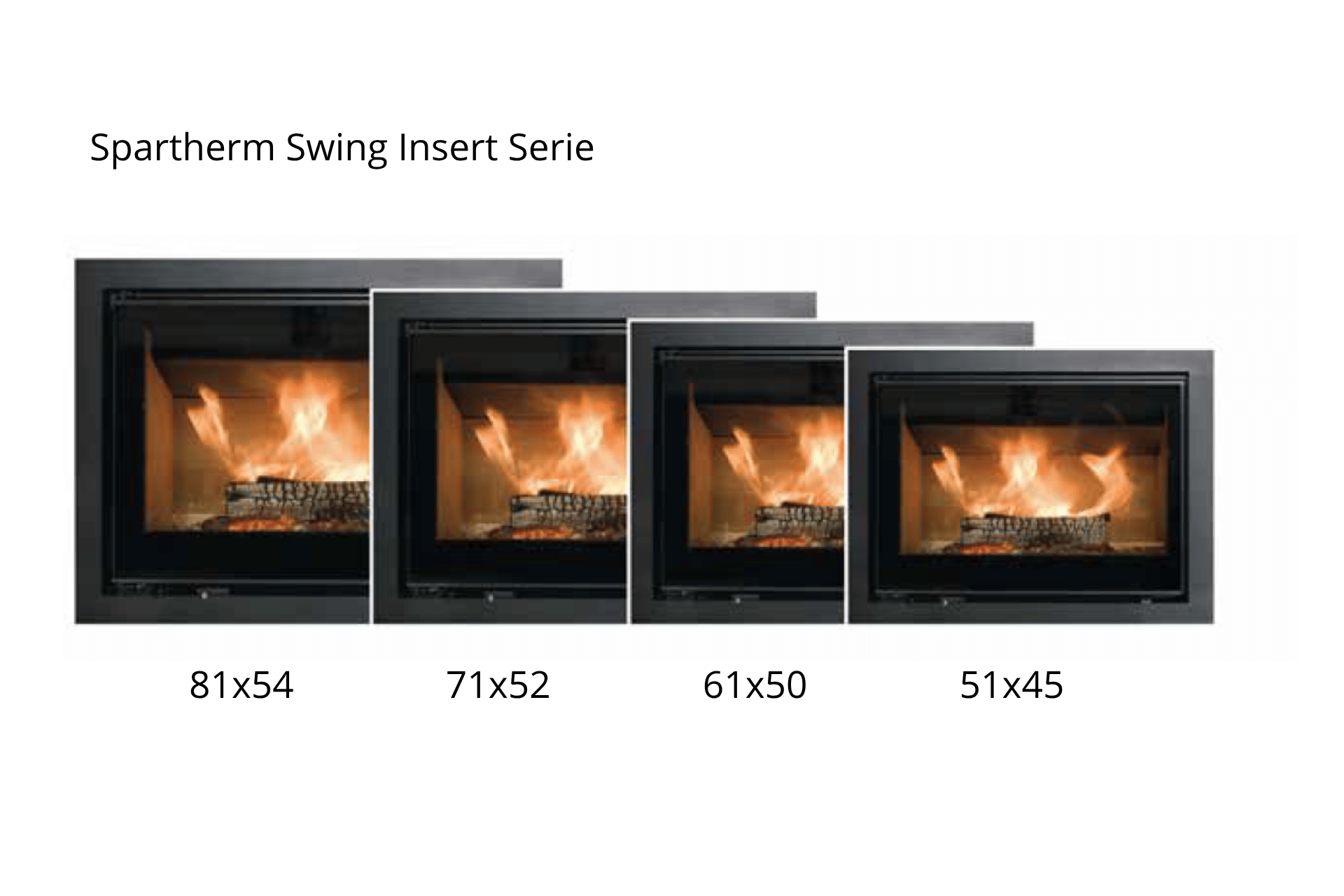 Spartherm Swing Insert 61x50 - Afbeelding 3